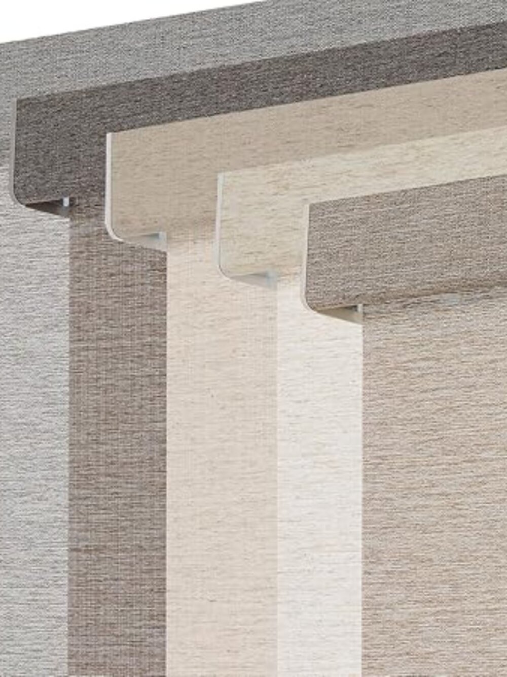 Persilux Light Filtering Roller Shades for Window Blinds,Cordless,Linen Fabric,T